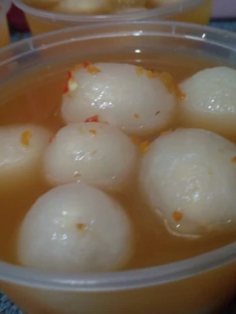 Easy Steps to Prepare Asinan rambutan the Delicious Really delicious