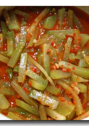 Foto resep Tumis labu pedas manis