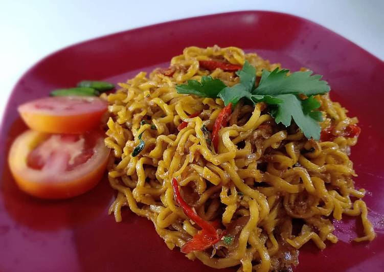 Langkah Mudah untuk Menyiapkan Mie telur goreng Anti Gagal