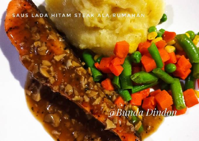 Ternyata ini loh! Resep mudah membuat Saus Lada Hitam Steak ala rumahan dijamin enak