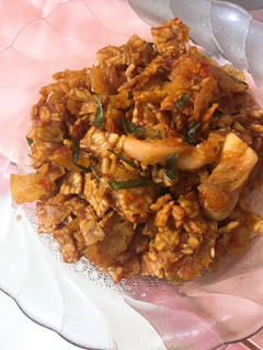 Foto resep Tempe & Kentang Orek Daun Jeruk