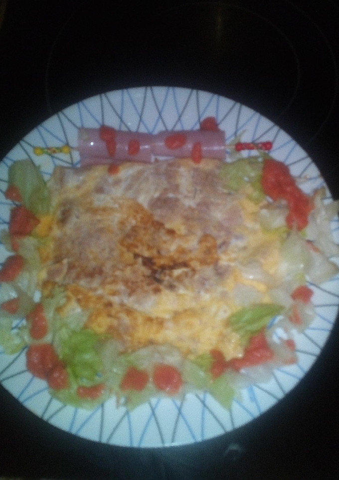 Una foto de Tortilla de atún