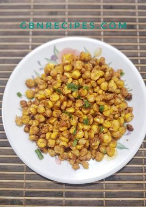A picture of Crispy Corn BBQ style.