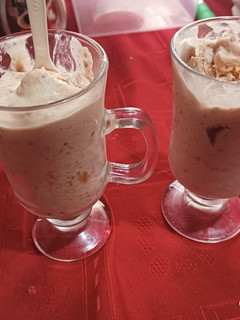 Una foto de Helado de durazno
