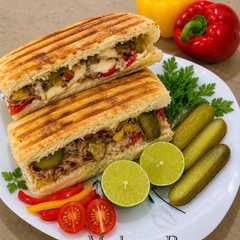 ساندویچ مرغ پنیری-レシピのメイン写真
