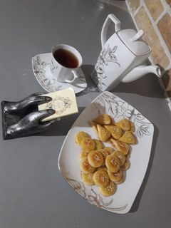 عکسی از دستور شیرینی نان چای