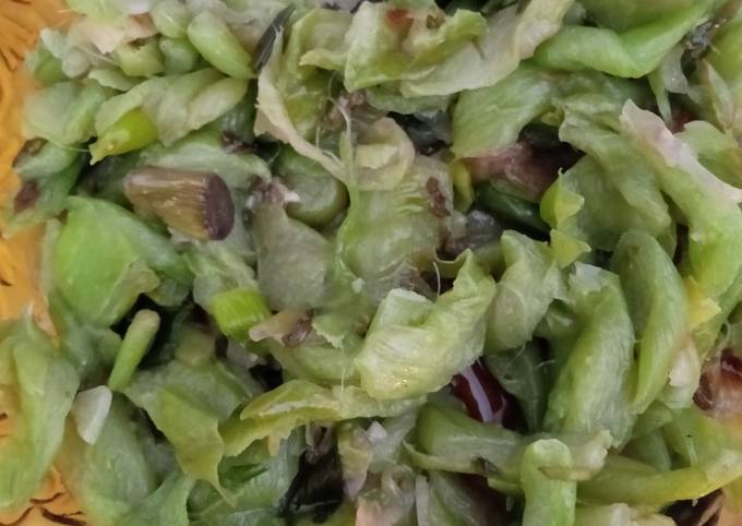 Judul:sayur tumis lompong