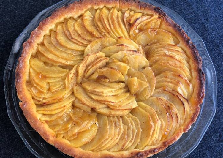 Manière simple à Faire Rapide Tarte aux pommes