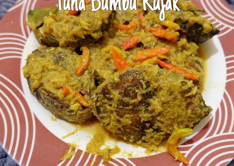 Resep Tuna Bumbu Rujak (Bumbu Kuning), Lezat
