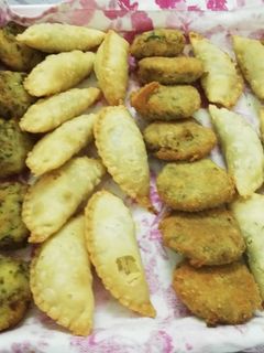 صورة لوصفة سمبوسة البُف خضار