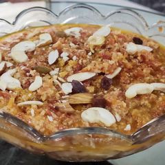 Gajar Ka Halwa with instant mava A picture of Gajar Ka Halwa with instant mava.