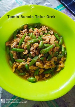 Foto resep Tumis Buncis Telur Orek