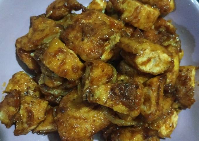 Ayam goreng saos bbq delmonte