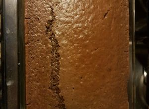 Una foto de Queque económico de chocolate