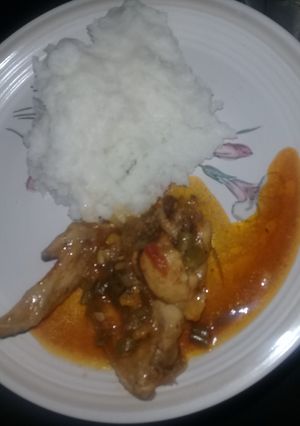 A picture of Wings stew.