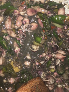 Foto resep Baby cumi masak hitam