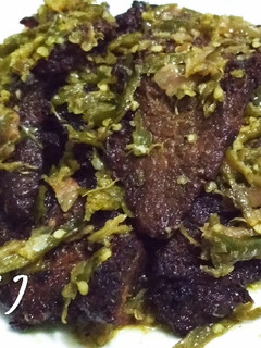 Foto resep Dendeng lambok lado mudo
