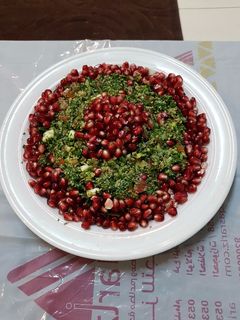 صورة لوصفة تبولة بالرمان