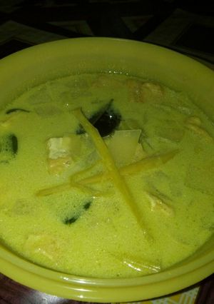 Foto resep Sayur Santan Tahu Pepaya Muda dapur mama Azzah & Azzam