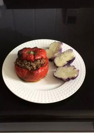 Una foto de Pimiento relleno