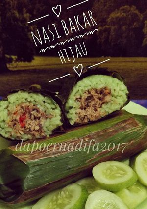 Foto resep Nasi Bakar Hijau