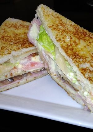 Una foto de Sándwich con fundamento