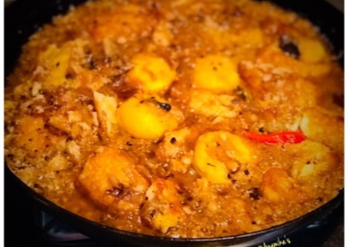 Dimer Shashranga/Egg Shashrang: A Bangladeshi Delicacy & A Lost
