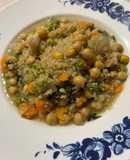 Minestrone alla quinoa