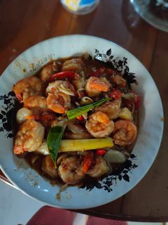 Foto resep Udang asam manis saus tiram