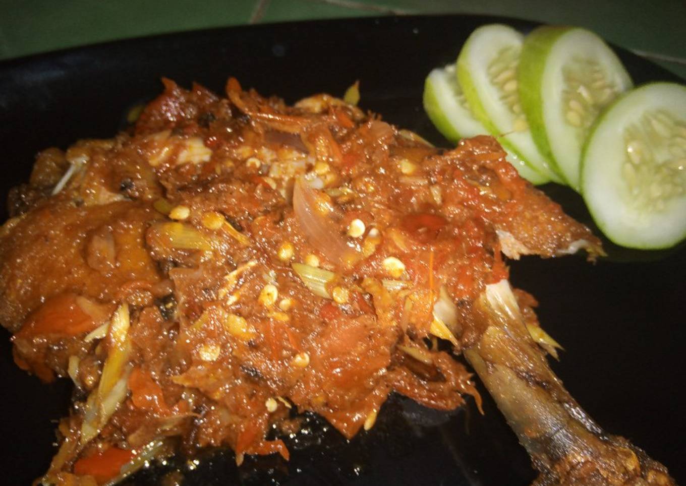 Resep Ayam Penyet Pedas