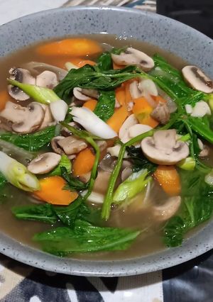 Foto resep Sayur Sawi jamur