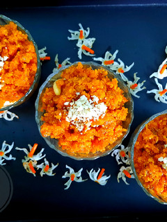 गाजर और चुकंदर का हलवा | (gajar aur chukandar ka halwa recipe in Hindi) रेसिपी मुख्य फोटो