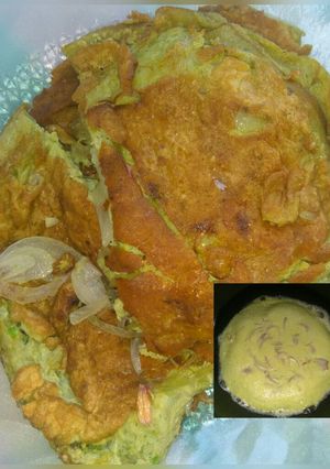 Foto resep Telur dadar pedas di blender