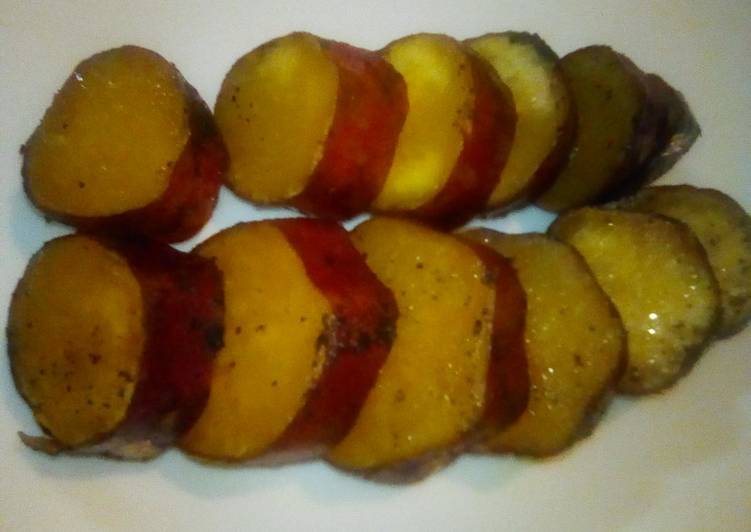 Recipe of Speedy Baked sweet potatoes