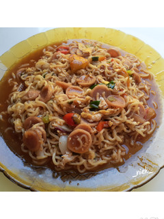Foto resep Mie Nyemek Kuah Pedas