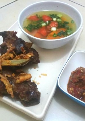 Foto resep Sop Iga Goreng / Bakar