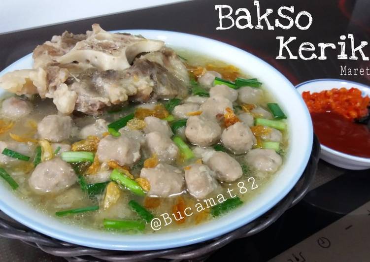 "bakso kerikil"