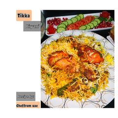 A picture of Tikka Biryani.