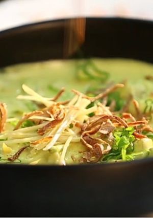 A picture of Creamy lemon mushroom.