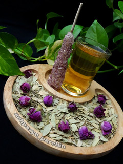 عکسی از دستور چای برگ سنا 🌸