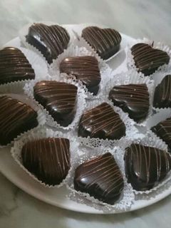 صورة لوصفة قلوب الشوكولاتة