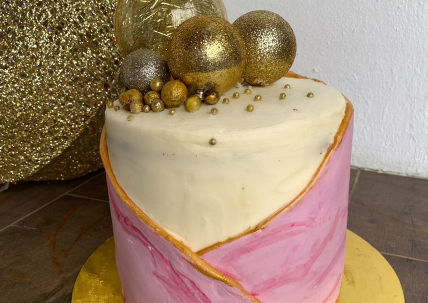 Marbled cake