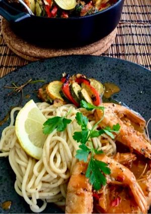 Foto resep Udang Saus Cabai