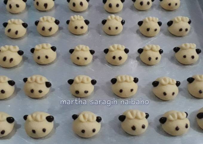 German Sheep Cookies