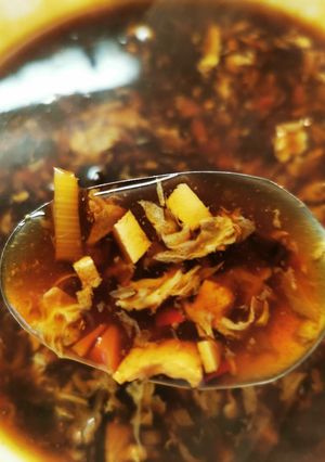 Csípős savanyú leves recept fotója
