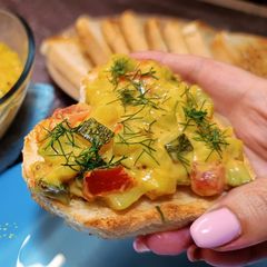 A picture of Creamy Zucchini – The Best Summer Appetizer.