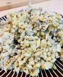 高野豆腐蓮藕漢堡排｜過熱水蒸氣烤箱微波爐