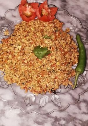 A picture of Egg kachumber.