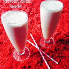 A picture of Strawberry Banana Smoothie.