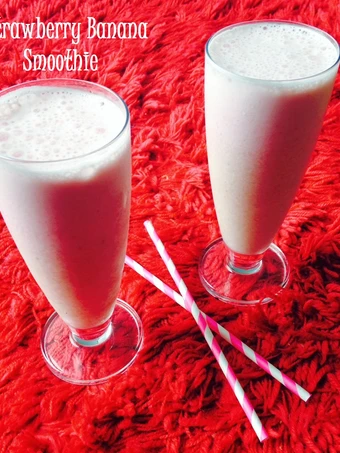 Recipe Strawberry Banana Smoothie the So Delicious Can spoil the tongue
